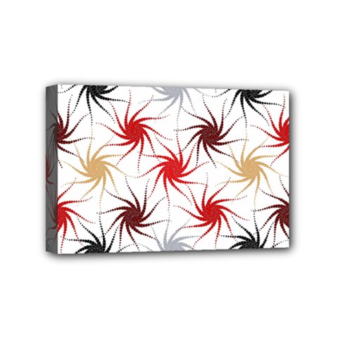 Pearl Pattern Floral Design Art Digital Seamless Mini Canvas 6  X 4  (stretched) by Vaneshart