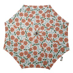 Vector Flower Floral Pattern Seamlesspattern Pink Colorful Kids Hook Handle Umbrellas (small)