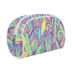 Feathers Pattern Makeup Case (small)