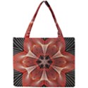 Star Pattern Red Abstract Mini Tote Bag View1