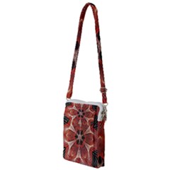 Star Pattern Red Abstract Multi Function Travel Bag by Vaneshart