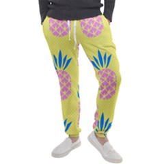 Summer Pineapple Seamless Pattern Men s Jogger Sweatpants by Sobalvarro