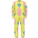 Summer Pineapple Seamless Pattern OnePiece Jumpsuit (Men)  View1