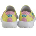 Summer Pineapple Seamless Pattern Kids Lightweight Slip Ons View4