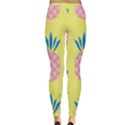 Summer Pineapple Seamless Pattern Inside Out Leggings View4