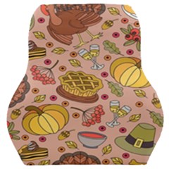 Thanksgiving Pattern Car Seat Back Cushion 