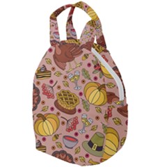 Thanksgiving Pattern Travel Backpacks