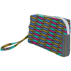 Seamless Tile Pattern Wristlet Pouch Bag (small) by HermanTelo