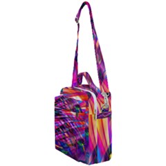 Wave Lines Pattern Abstract Crossbody Day Bag by Alisyart