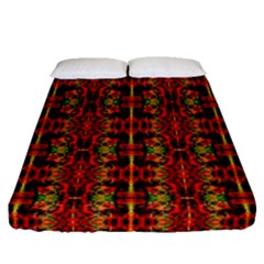 Ab 102 1 Fitted Sheet (queen Size) by ArtworkByPatrick