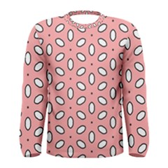 Pink Background Texture Men s Long Sleeve Tee