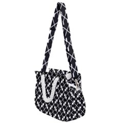 Abstract Background Arrow Rope Handles Shoulder Strap Bag