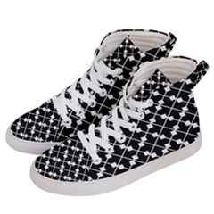 Abstract Background Arrow Women s Hi-top Skate Sneakers