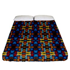 Ab 105 Fitted Sheet (queen Size) by ArtworkByPatrick