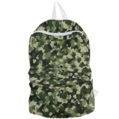 Dark Green Camouflage Army Foldable Lightweight Backpack by McCallaCoultureArmyShop