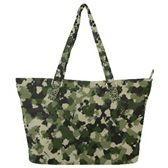 Dark Green Camouflage Army Full Print Shoulder Bag by McCallaCoultureArmyShop