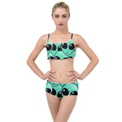 Alien Layered Top Bikini Set