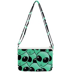 Alien Double Gusset Crossbody Bag by Sapixe