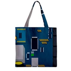 Amphisbaena Two Platform Dtn Node Vector File Zipper Grocery Tote Bag by Sapixe