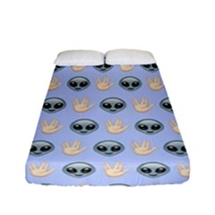 Alien Pattern Fitted Sheet (full/ Double Size)