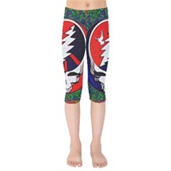 Grateful Dead Kids  Capri Leggings 