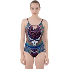 Grateful Dead Ahead Of Their Time Cut Out Top Tankini Set