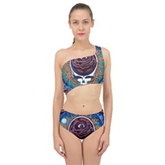 Grateful Dead Ahead Of Their Time Spliced Up Two Piece Swimsuit