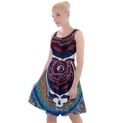 Grateful Dead Ahead Of Their Time Knee Length Skater Dress