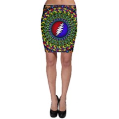 Grateful Dead Bodycon Skirt by Sapixe