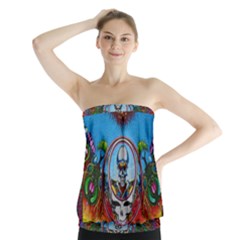 Grateful Dead Wallpapers Strapless Top by Sapixe