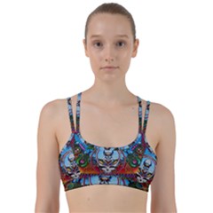 Grateful Dead Wallpapers Line Them Up Sports Bra by Sapixe