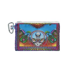 Grateful Dead Wallpapers Canvas Cosmetic Bag (small) by Sapixe