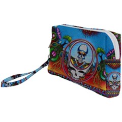 Grateful Dead Wallpapers Wristlet Pouch Bag (small) by Sapixe