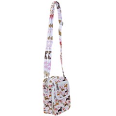 Corgis Corgi Pattern Shoulder Strap Belt Bag by Sapixe