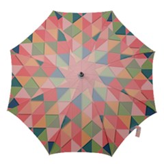 Background Geometric Triangle Hook Handle Umbrellas (large)