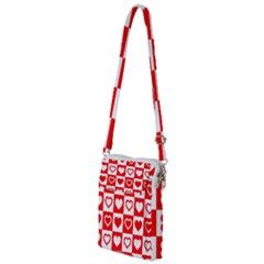 Background Card Checker Chequered Multi Function Travel Bag