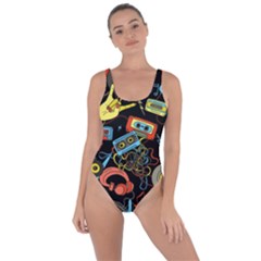 Music Pattern Bring Sexy Back Swimsuit