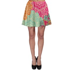 Art Abstract Pattern Skater Skirt