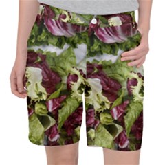 Salad Lettuce Vegetable Pocket Shorts by Sapixe