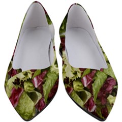 Salad Lettuce Vegetable Women s Block Heels 