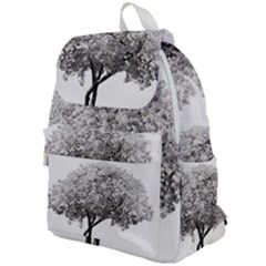 Nature Tree Blossom Bloom Cherry Top Flap Backpack