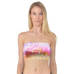 Rainbow Pontilism Background Bandeau Top