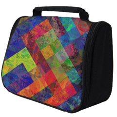 Abstract Colored Grunge Pattern Full Print Travel Pouch (big) by fashionpod