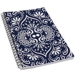 mandala pattern 5.5  x 8.5  Notebook