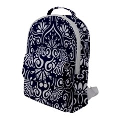 Mandala Pattern Flap Pocket Backpack (large)