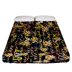 Festive And Celebrate In Good Style Fitted Sheet (california King Size)