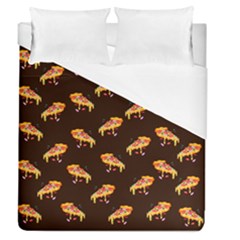 Pizza Is Love Duvet Cover (queen Size)