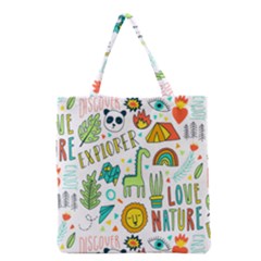 Traveller Explorer Grocery Tote Bag