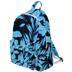 Blue Winter Tropical Floral Watercolor The Plain Backpack