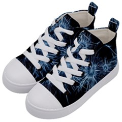 Neurons Brain Cells Structure Kids  Mid-top Canvas Sneakers by Alisyart